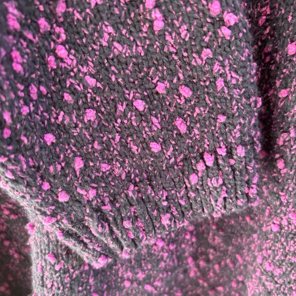 J.Jill Navy Purple Marled Tunic Sweater Casual Size XL - Picture 5 of 7